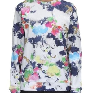 MOSCHINO Logo Paint Print Sweatshirt